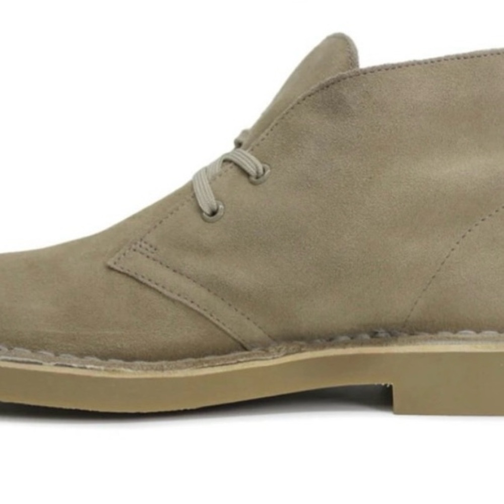 Clarks Men's Taupe Suede Chukka Boots